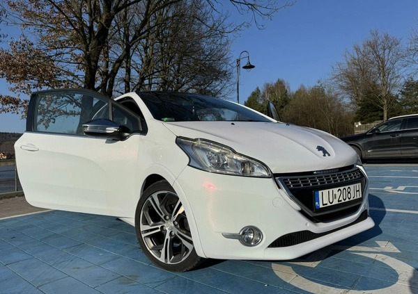 Peugeot 208 cena 33900 przebieg: 93555, rok produkcji 2015 z Łuków małe 232